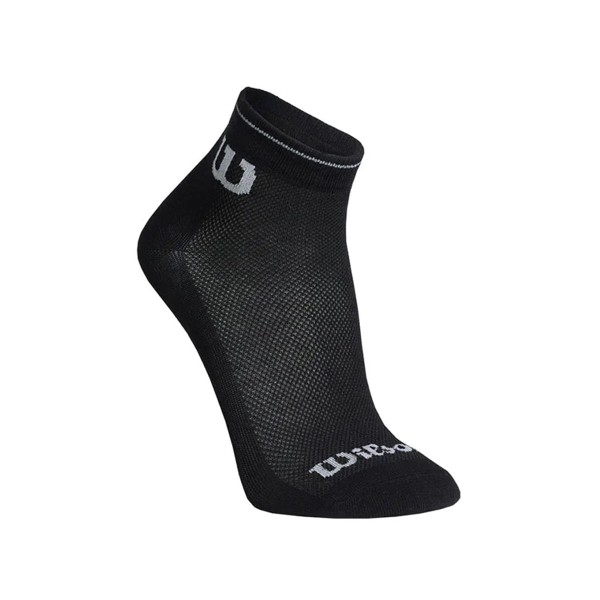 Encontraproduto.com.br - Meia Cano Curto P2412410 3P Preto  (39-44) - Wilson