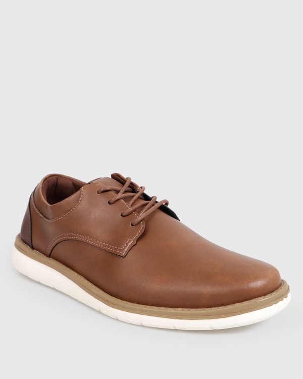 Encontraproduto.com.br - Sapato Masculino Social Com Cadarço Marrom