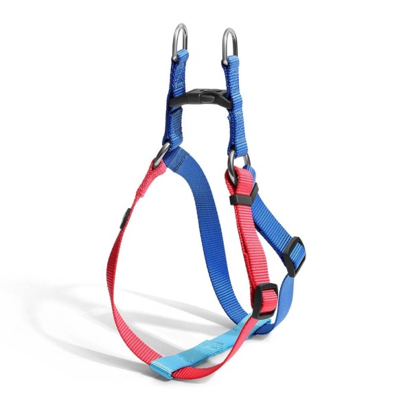 Peitoral Triple Step Azul e Rosa Tam. M Mimo - PP270X [Reembalado]
