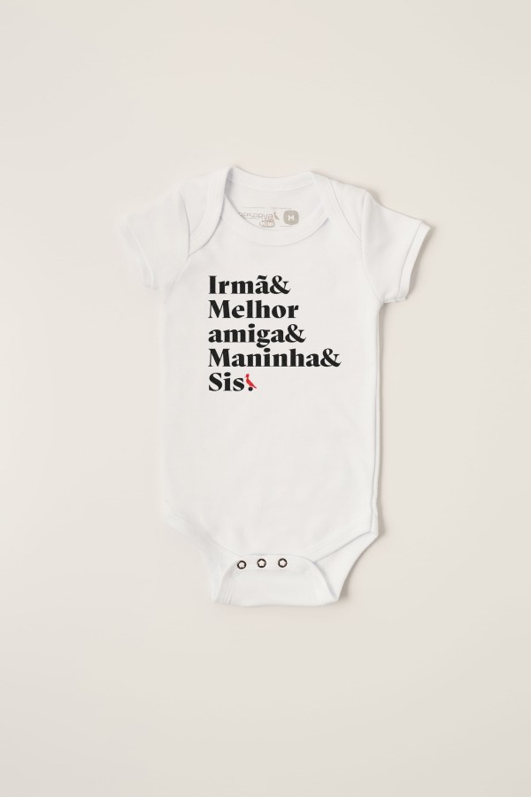 Macaquinho Bb Estampado Irma Eee