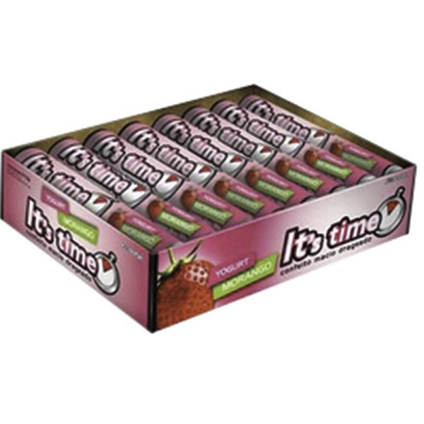 Encontraproduto.com.br - Drops Florestal Its Time Morango Embalagem com 16 unidades
