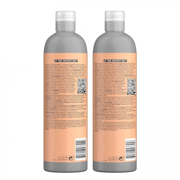 Encontraproduto.com.br - Shampoo e Condicionador com Óleo de Argan e Vitamina E Livre de Sulfatos e Parabenos, TIGI 612680, Cinza