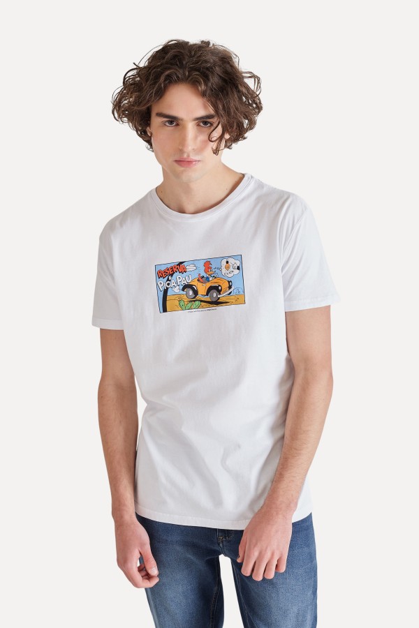 Encontraproduto.com.br - Camiseta Estampada Pica Pau Gibi