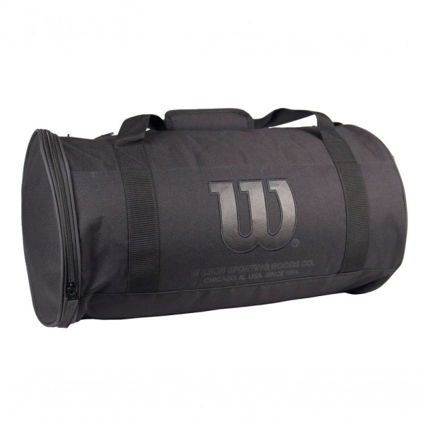 Encontraproduto.com.br - Bolsa De Viagem E Treino Com Alça Transversal - Wilson Cor:preto;tamanho:único