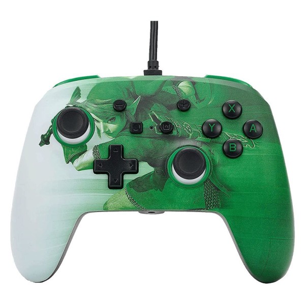 Encontraproduto.com.br - Controle Powera Wired Zelda Heroic Link Para Nintendo Switch - (pwa-a-02394)