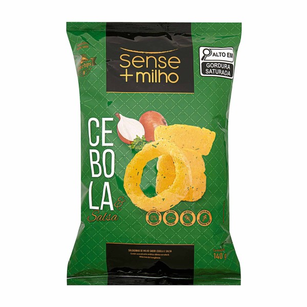 Encontraproduto.com.br - Salgadinho Deutschips Sense + Milho Cebola & Salsa 140g