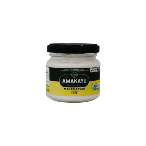 Manteiga Vegana de Castanha de Caju 120g Amakayu