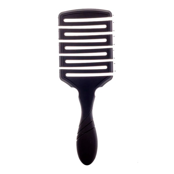 Encontraproduto.com.br - Escova De Cabelo Wet Brush Quadrada Flex Dry Preta Cabo Emborrachado