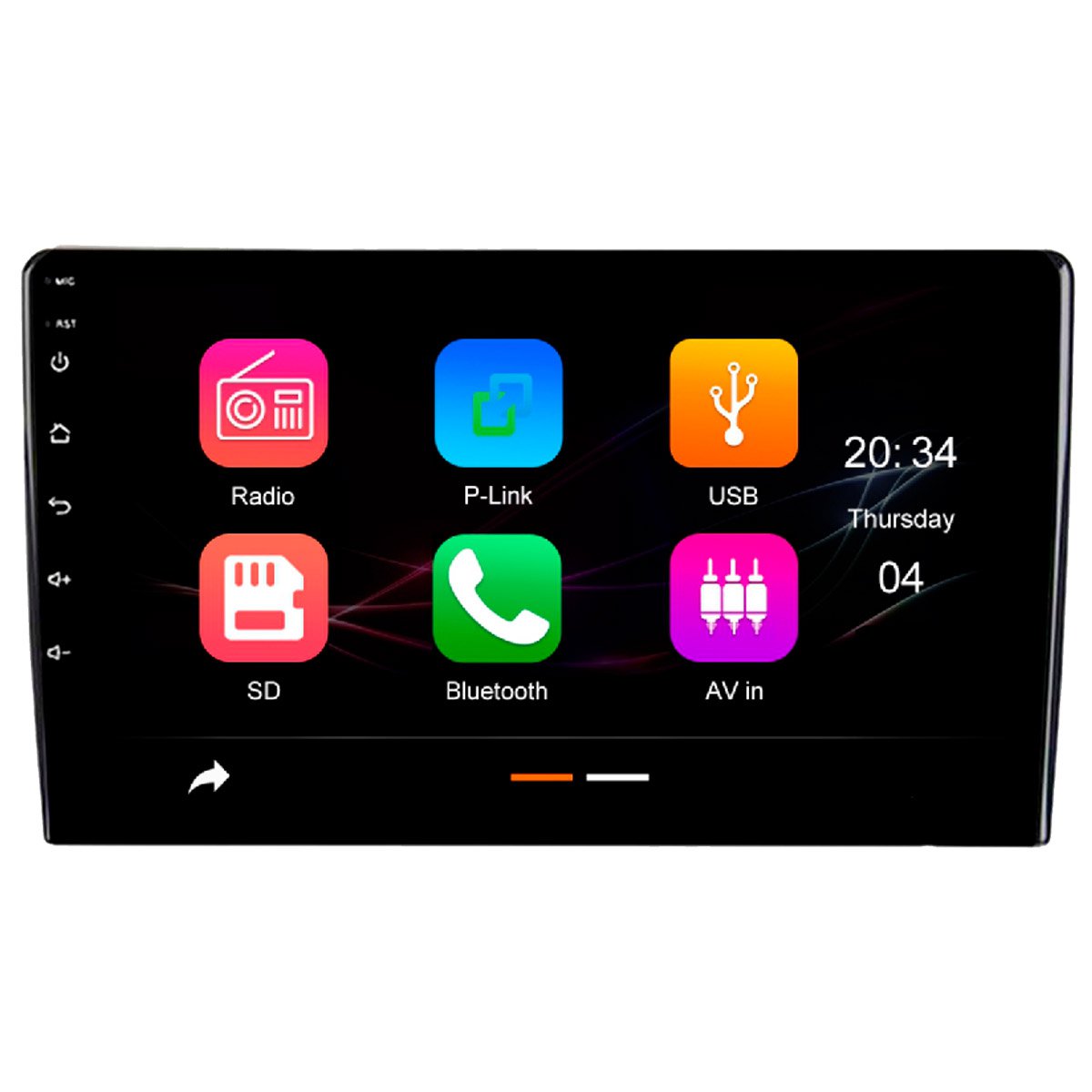 Central Multimídia 9’’ com CarPlay e Android Auto JR8