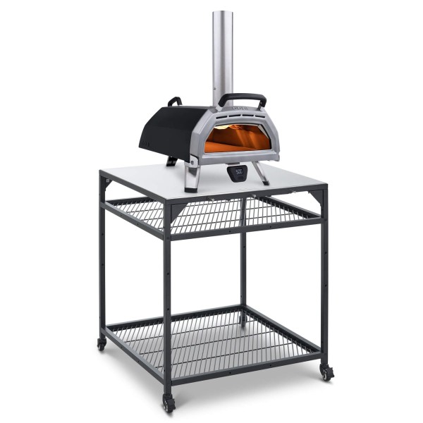Encontraproduto.com.br - Mesa Modular Grande em Aço Inox Ooni