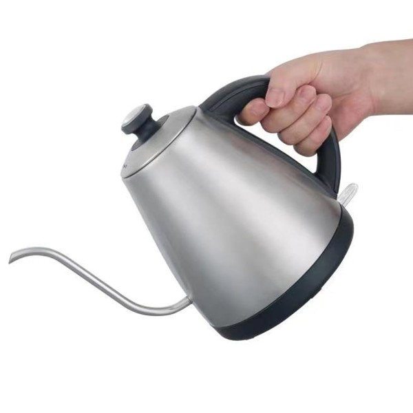 Encontraproduto.com.br - Chaleira Elétrica com Bico de Ganso em Aço Inox 110V 1 Litro Hamilton Beach