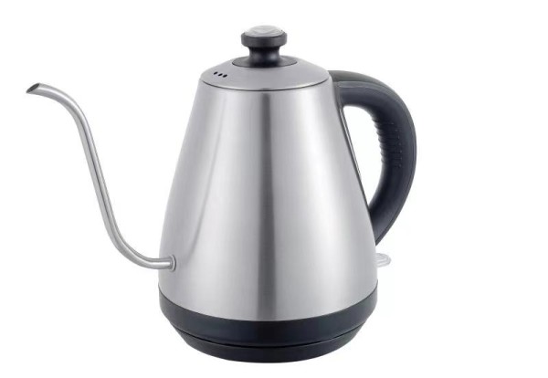 Encontraproduto.com.br - Chaleira Elétrica com Bico de Ganso em Aço Inox 110V 1 Litro Hamilton Beach