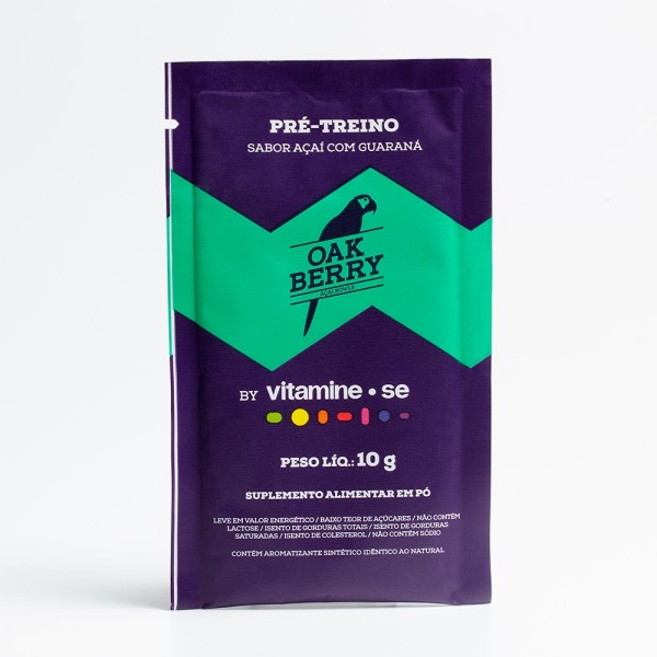 Encontraproduto.com.br - Pré-Treino Oakberry com Creatina (Sachê)