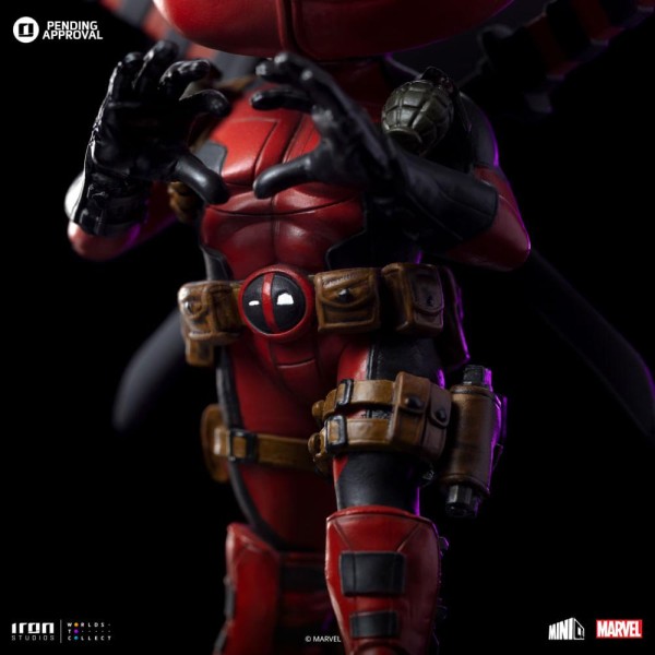 Encontraproduto.com.br - Estátua Deadpool - X-Men - MiniCo - Iron Studios