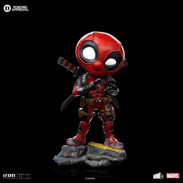 Encontraproduto.com.br - Estátua Deadpool - X-Men - MiniCo - Iron Studios
