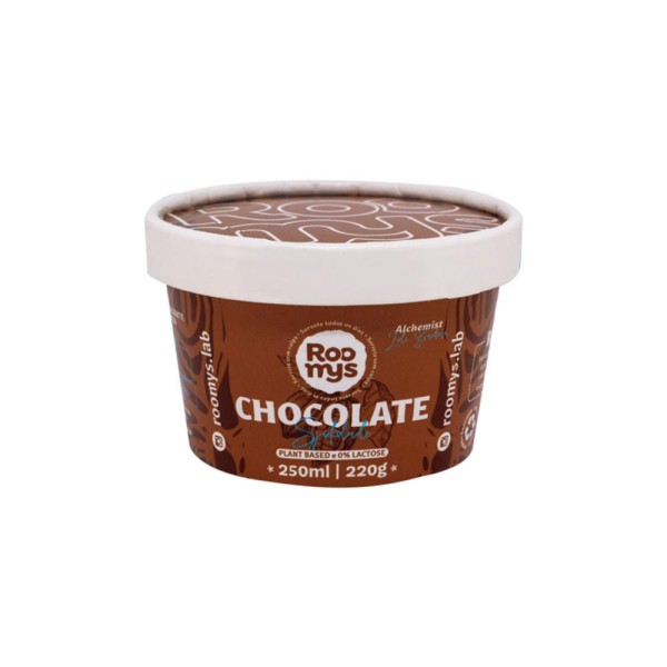 Sorvete Vegano Chocolate 250ml Roomys