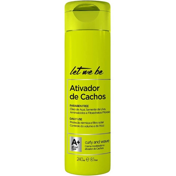 Let Me Be Cachos - Ativador de Cachos Antivolume Antifrizz 240ml