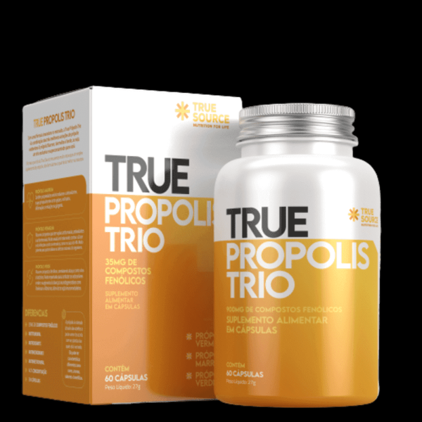 Encontraproduto.com.br - True Propolis Trio 60 Cápsulas True Source