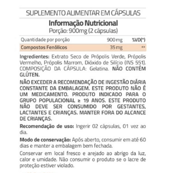 Encontraproduto.com.br - True Propolis Trio 60 Cápsulas True Source