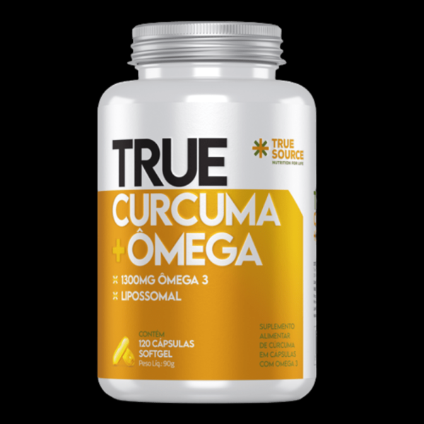Encontraproduto.com.br - TRUE CURCUMA + OMEGA LIPOSSOMAL 120 CÁPSULAS - TRUE SOURCE