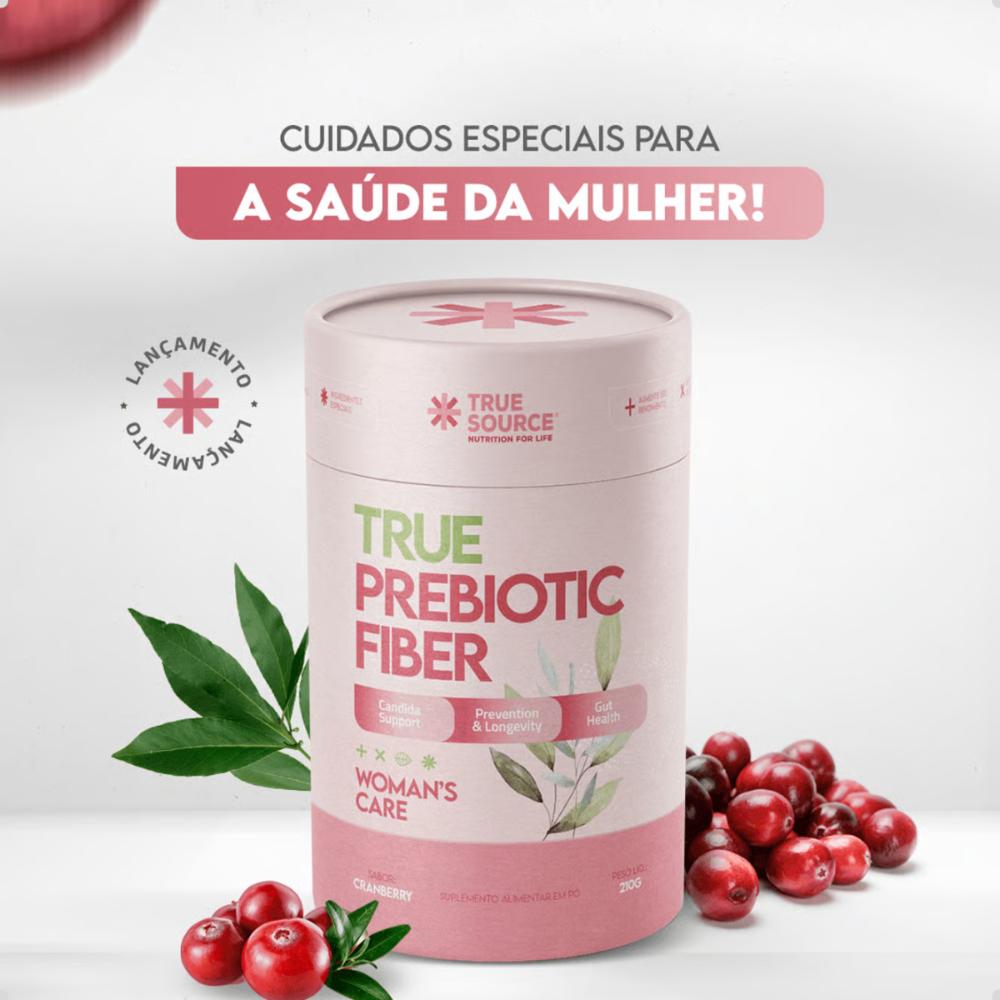 Encontraproduto.com.br - True Prebiotic Fiber Cranberry 300g True Source