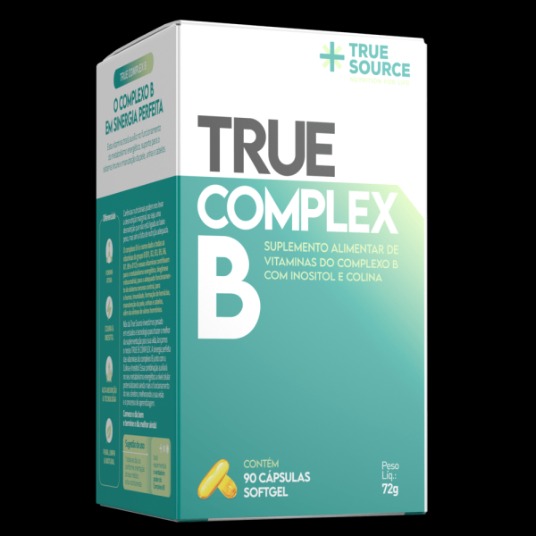 Encontraproduto.com.br - True Complex B 90 Cápsulas True Source