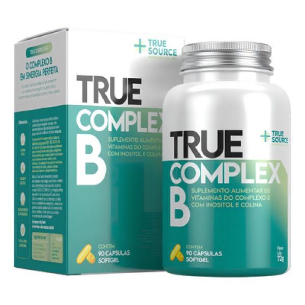 Encontraproduto.com.br - True Complex B 90 Cápsulas True Source