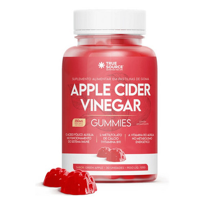 Encontraproduto.com.br - True Apple Cider Vinegar Gummies 30 Unidades True Source