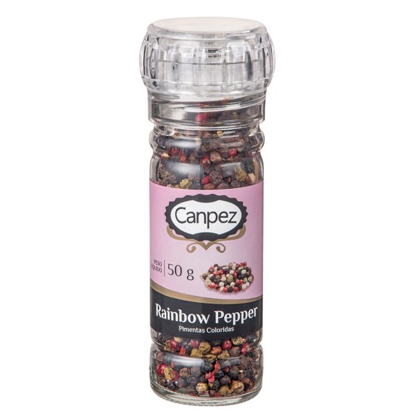 Encontraproduto.com.br - Mix de Pimentas Canpez Com Moedor 50g