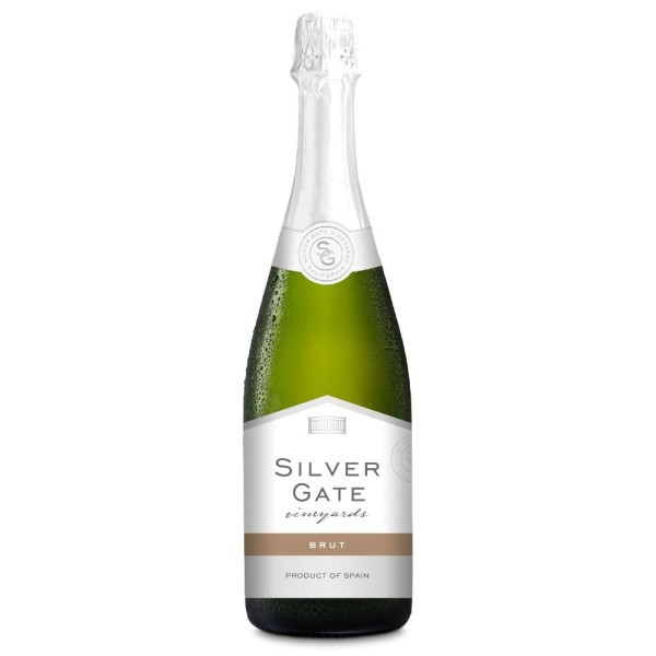 ESPUMANTE ESPANHOL SILVER GATE BRUT 750ML