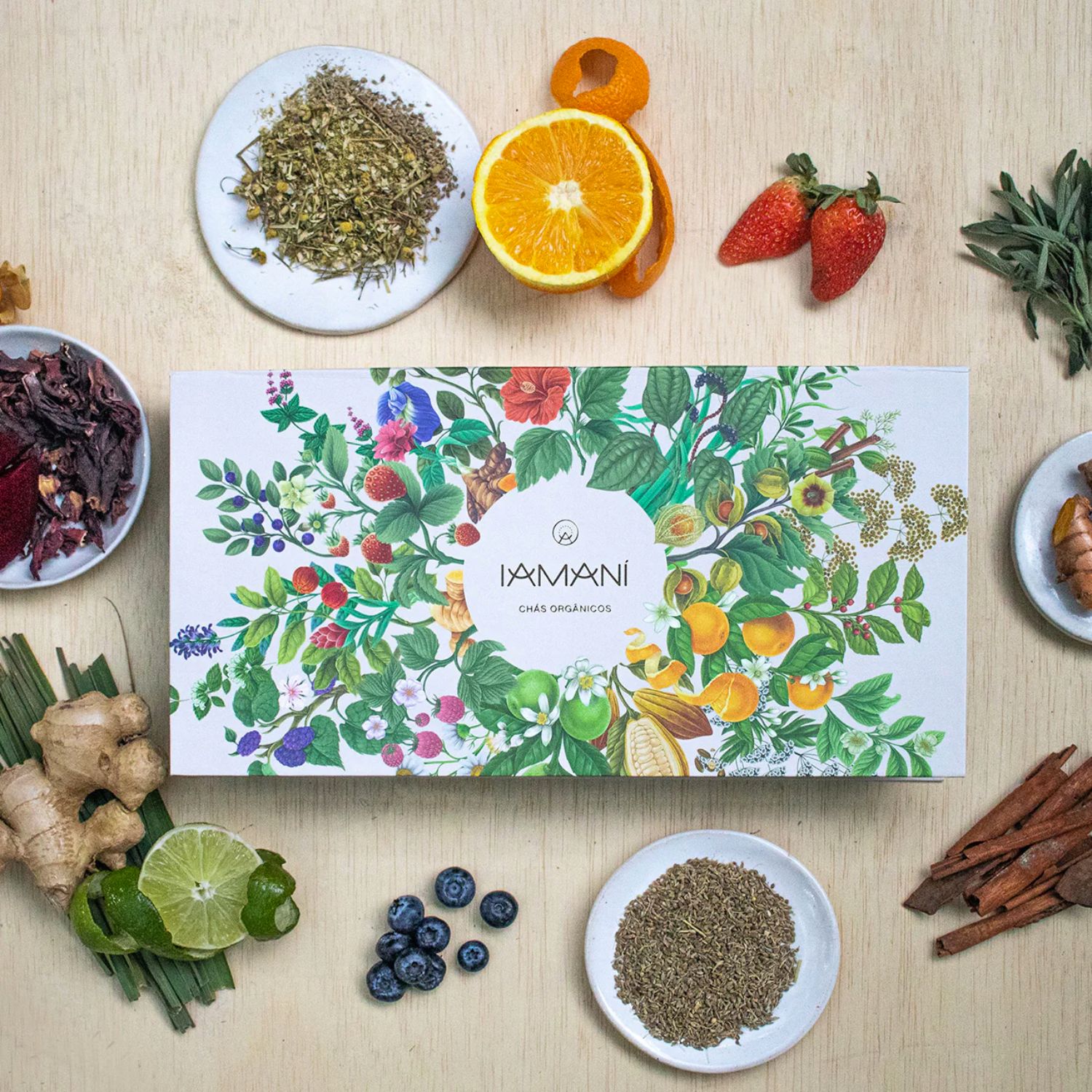 Encontraproduto.com.br - Caixa Box Especial (Diversos Sabores) 64 Sachês de 1,2g - Iamani