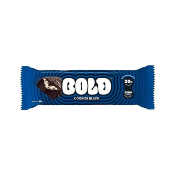 Encontraproduto.com.br - Barra Proteica Bold Cookies Black 60g