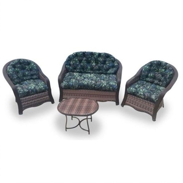 Encontraproduto.com.br - Conjunto Janaina Fino - Maranta Verde