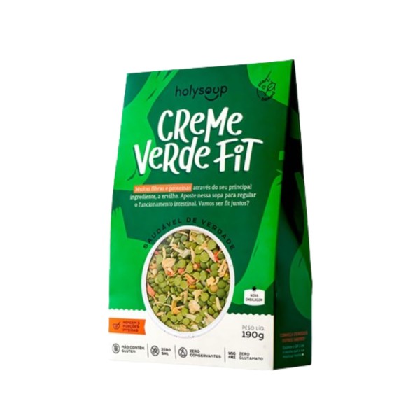 Encontraproduto.com.br - Sopa Holysoup Creme Verde Fit 190g