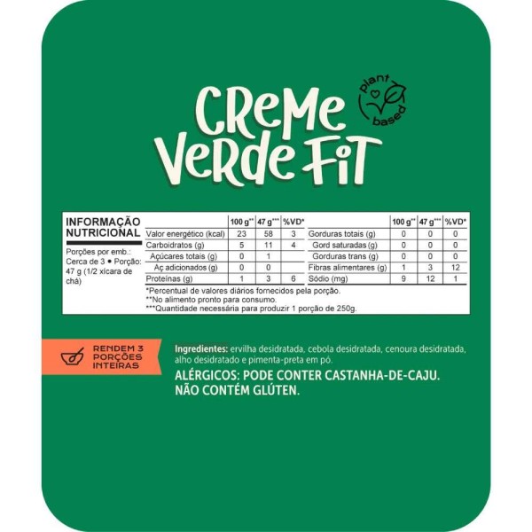 Encontraproduto.com.br - Sopa Holysoup Creme Verde Fit 190g