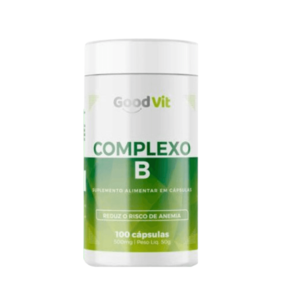 Encontraproduto.com.br - Complexo B 500mg C/100 Cápsulas - Good Vit