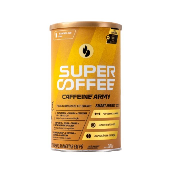 Encontraproduto.com.br - Supercoffee 3.0 Sabor Paçoca Economic 380g - Caffeine Army