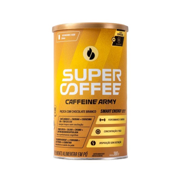 Encontraproduto.com.br - Supercoffee 3.0 Sabor Paçoca Economic 380g - Caffeine Army
