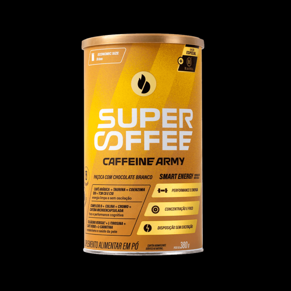Encontraproduto.com.br - Supercoffee 3.0 Sabor Paçoca Economic 380g - Caffeine Army