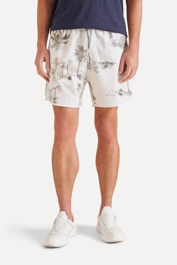 SHORT ESTAMPA VINTAGE RIO