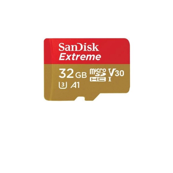 Memoria Micro Sd-hc Extreme Sandisk 32gb 100mbps 2x1 U3