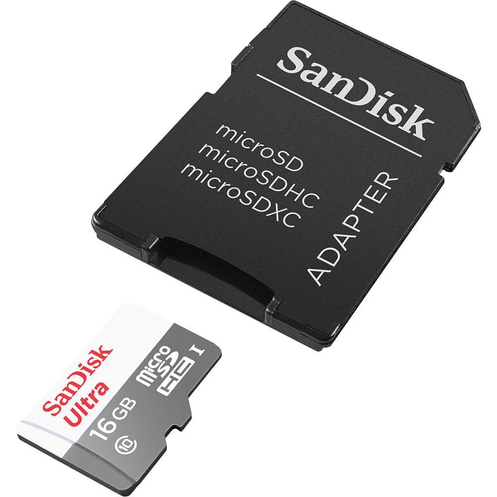 Cartao Memoria Micro Sdhc 16gb Sandisk 80mb S 533x Ultra Cla
