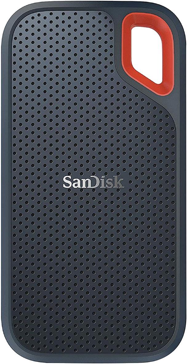 Memória SSD Externo Portátil 500GB Sandisk USB 3.0 Preto
