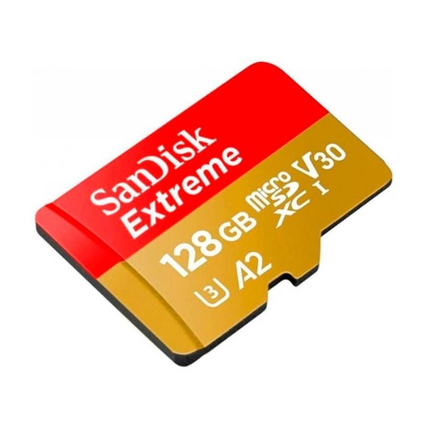 Encontraproduto.com.br - Cartao De Memoria Micro Sd Sandisk Extreme 128gb Sdsqxaa-128g-gn6aa 190mb-s