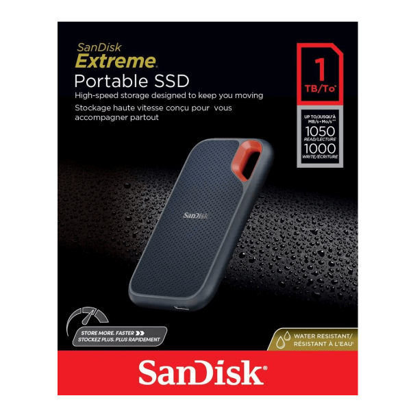 Encontraproduto.com.br - SSD Portátil SanDisk Extreme V2 de 1TB (SDSSDE61-1T00-G25)
