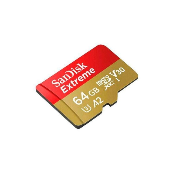 Encontraproduto.com.br - Cartão de Memória Micro SD Sandisk 64GB Classe 10 + Adaptador SD SDSQXAH-064G-GN6AA