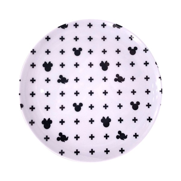 Encontraproduto.com.br - Prato Le Mickey Lanche Melamina 20cm