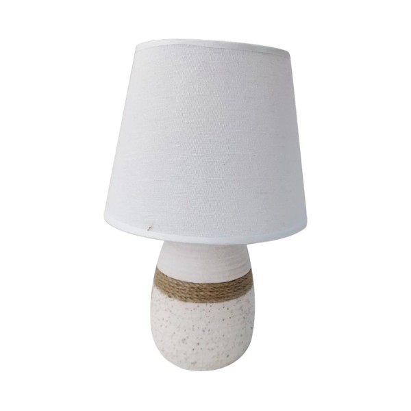 Encontraproduto.com.br - Abajur de Mesa 32cm Bege ST72628 NDI