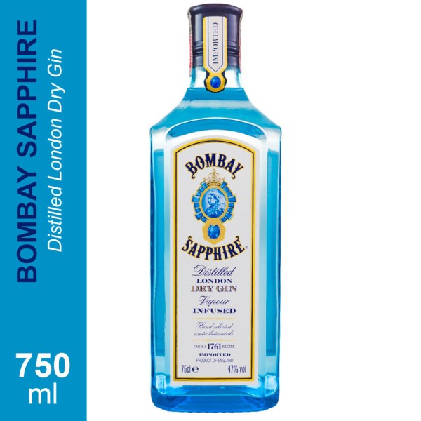 Encontraproduto.com.br - Gin Bombay Sapphire 750ml
