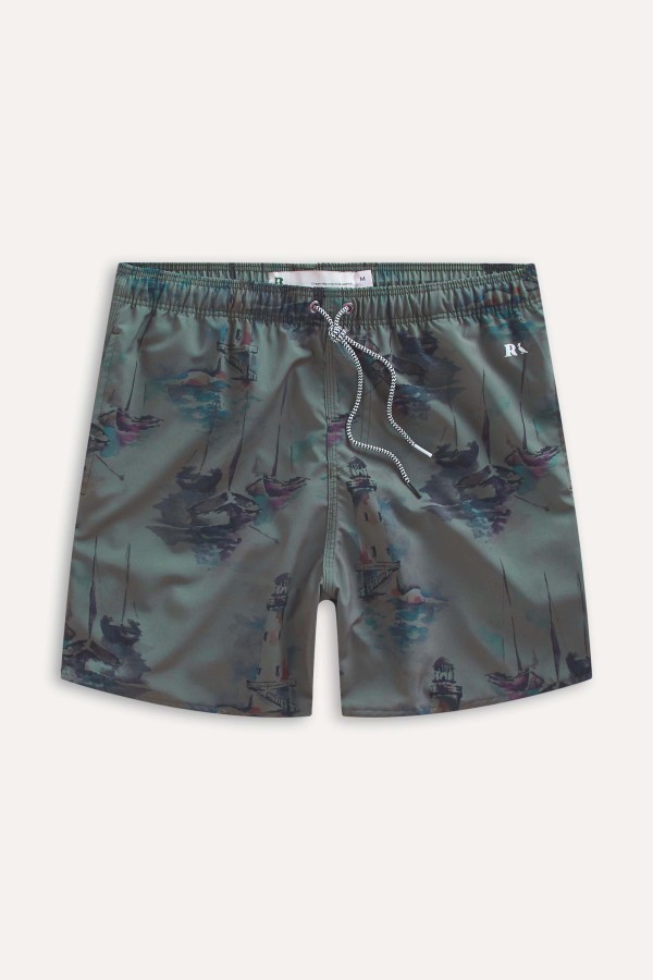 Encontraproduto.com.br - Short Praia Estampado Farol